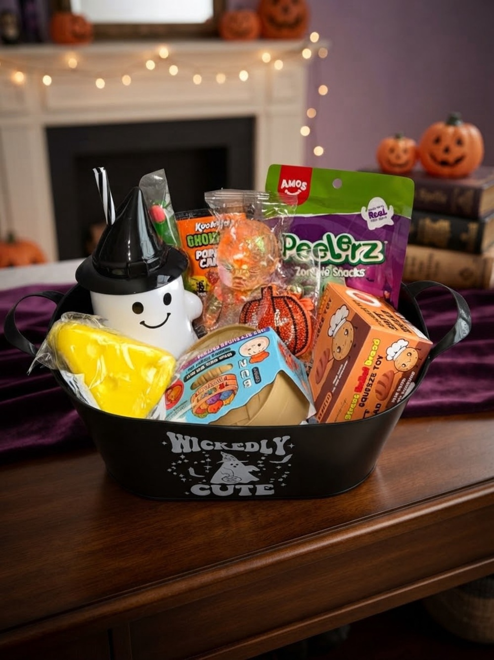 Halloween Boo gift basket